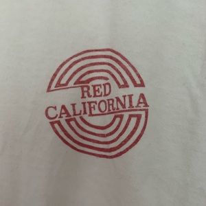 Brandy melville crop white t shirt